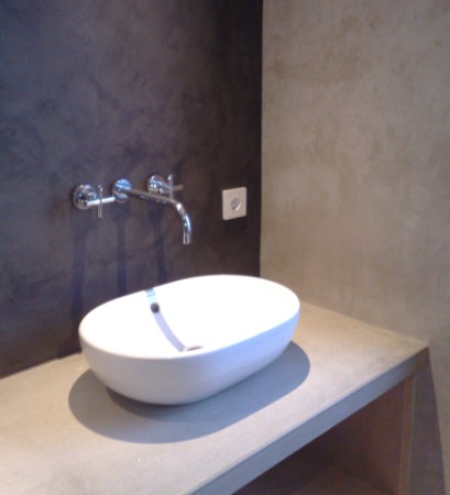 Beton Cire en Betonnen Blad Custom made Beton Cire en Betonnen Blad Custom made